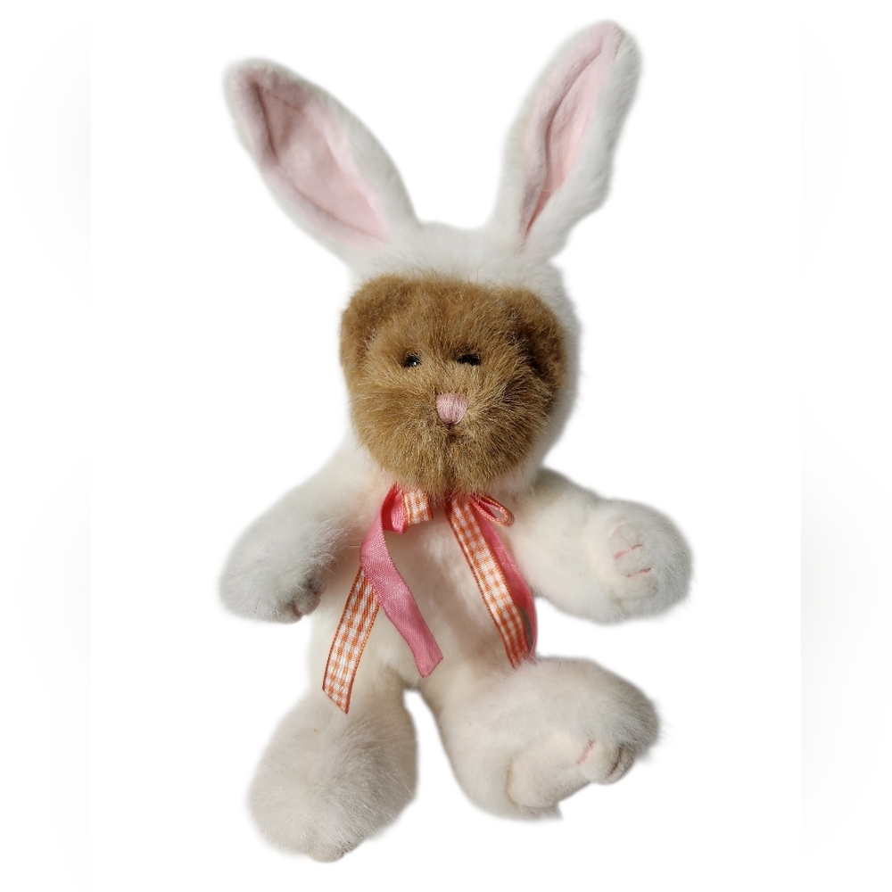 Boyds Bears by Enesco Collectible 2 Jointed Teddy Bears in Bunny Costume - Picture 3 of 10